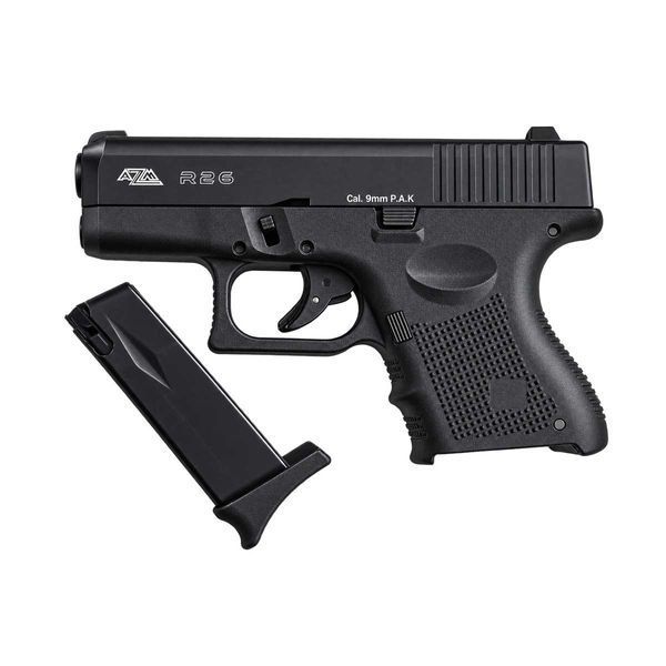 Стартовий пістолет Retay AZM R26 (Glock 26 під холостий патрон 9 мм) чорний 11950980 фото